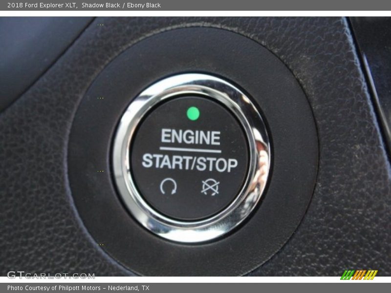 Shadow Black / Ebony Black 2018 Ford Explorer XLT