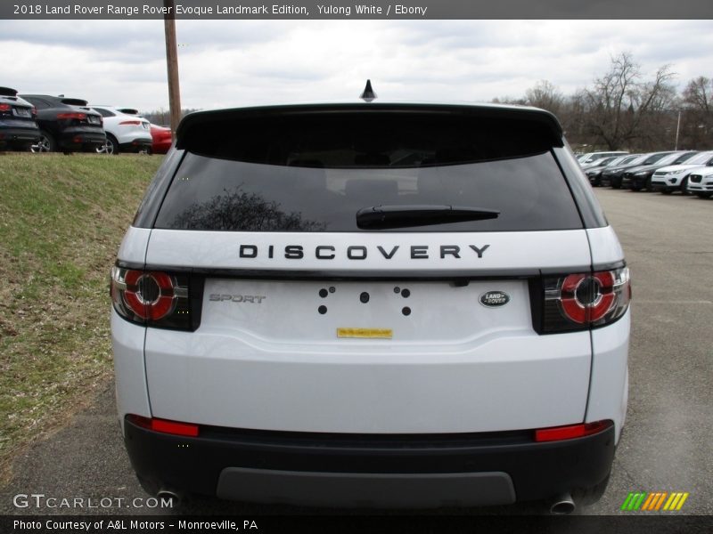 Yulong White / Ebony 2018 Land Rover Range Rover Evoque Landmark Edition