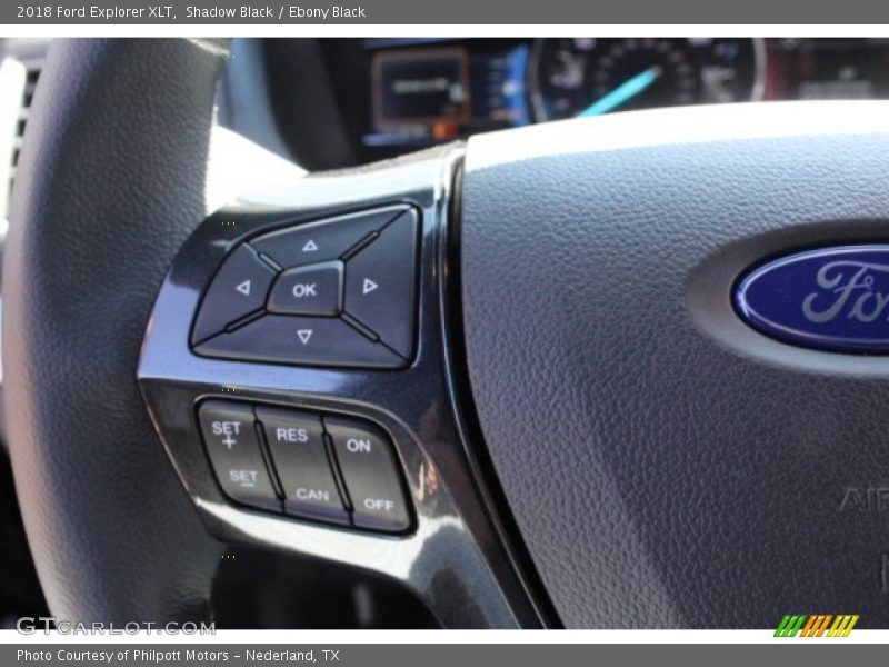 Shadow Black / Ebony Black 2018 Ford Explorer XLT
