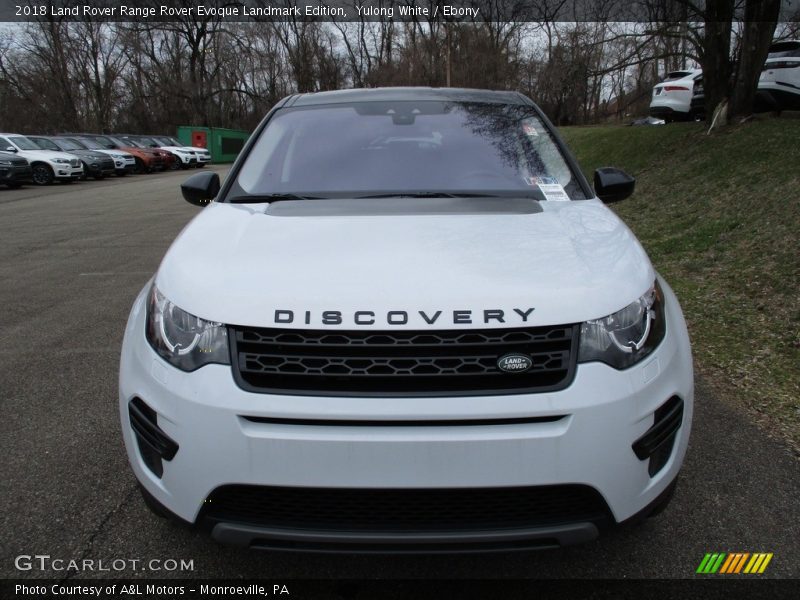 Yulong White / Ebony 2018 Land Rover Range Rover Evoque Landmark Edition