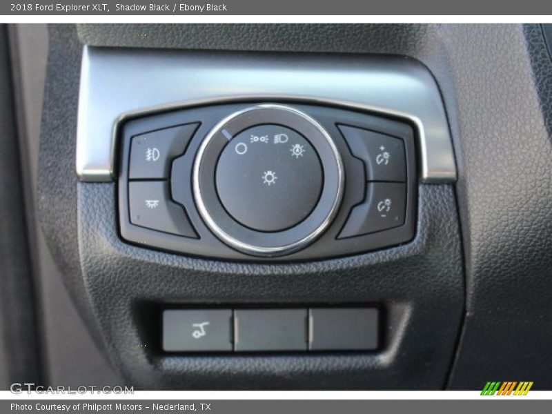 Shadow Black / Ebony Black 2018 Ford Explorer XLT