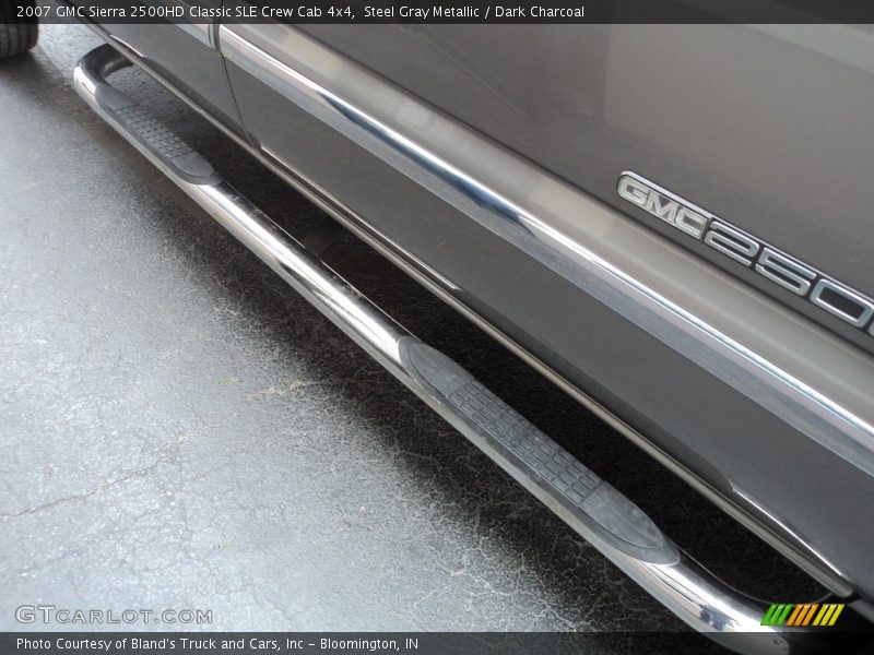 Steel Gray Metallic / Dark Charcoal 2007 GMC Sierra 2500HD Classic SLE Crew Cab 4x4