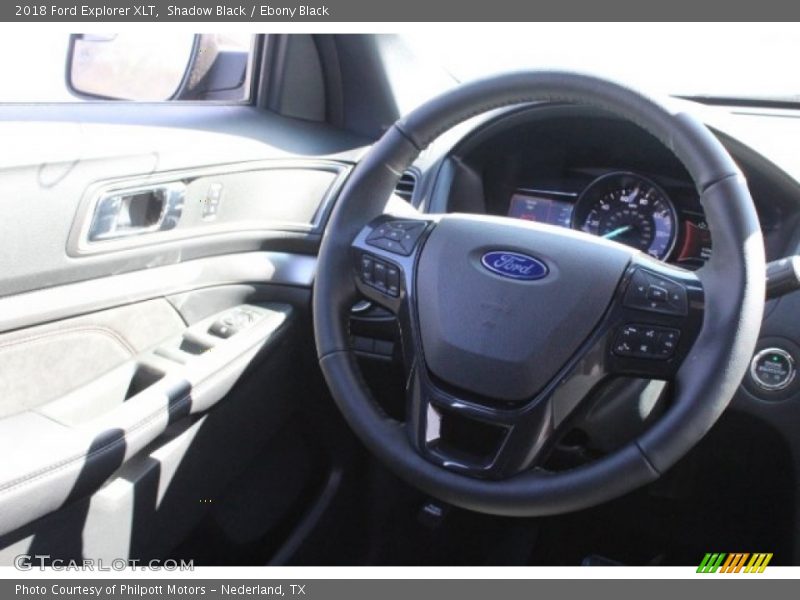 Shadow Black / Ebony Black 2018 Ford Explorer XLT