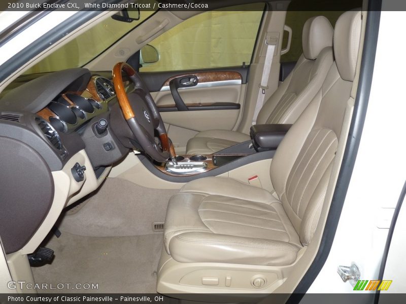 White Diamond Tricoat / Cashmere/Cocoa 2010 Buick Enclave CXL