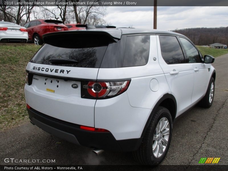 Yulong White / Ebony 2018 Land Rover Range Rover Evoque Landmark Edition