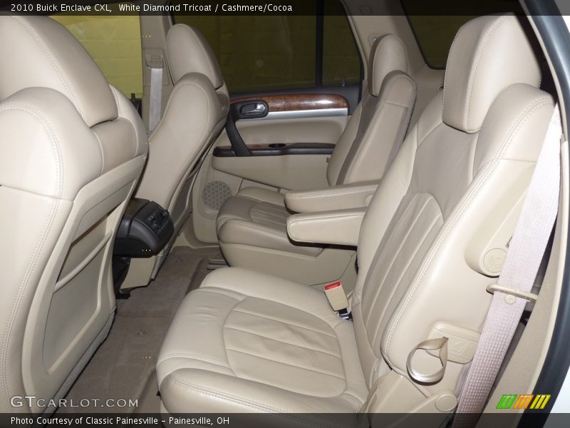 White Diamond Tricoat / Cashmere/Cocoa 2010 Buick Enclave CXL