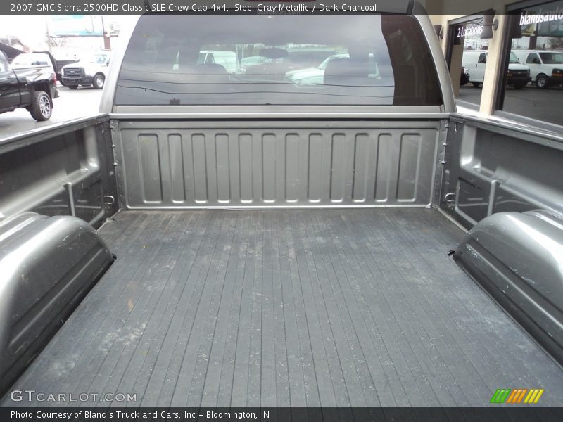 Steel Gray Metallic / Dark Charcoal 2007 GMC Sierra 2500HD Classic SLE Crew Cab 4x4