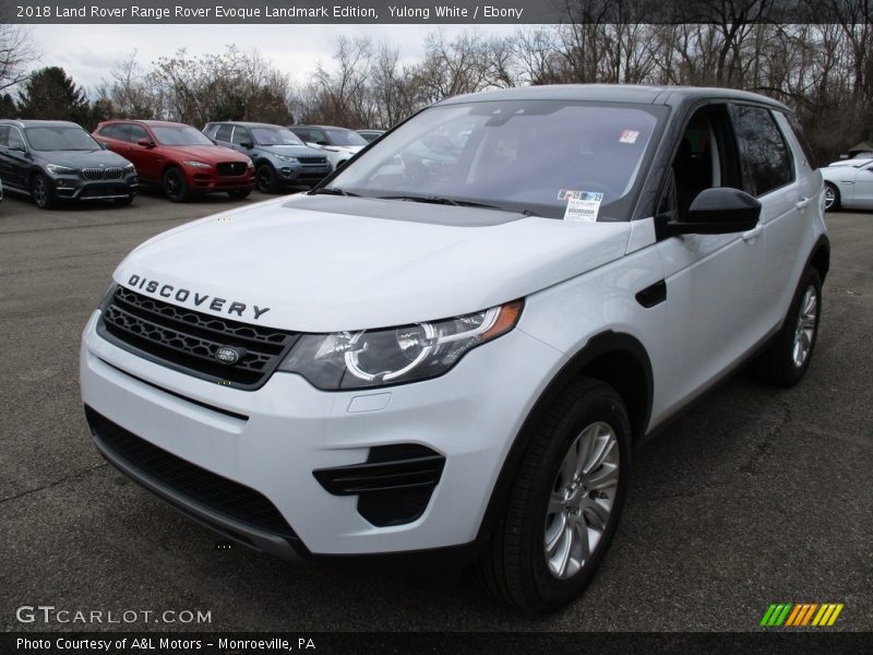 Yulong White / Ebony 2018 Land Rover Range Rover Evoque Landmark Edition