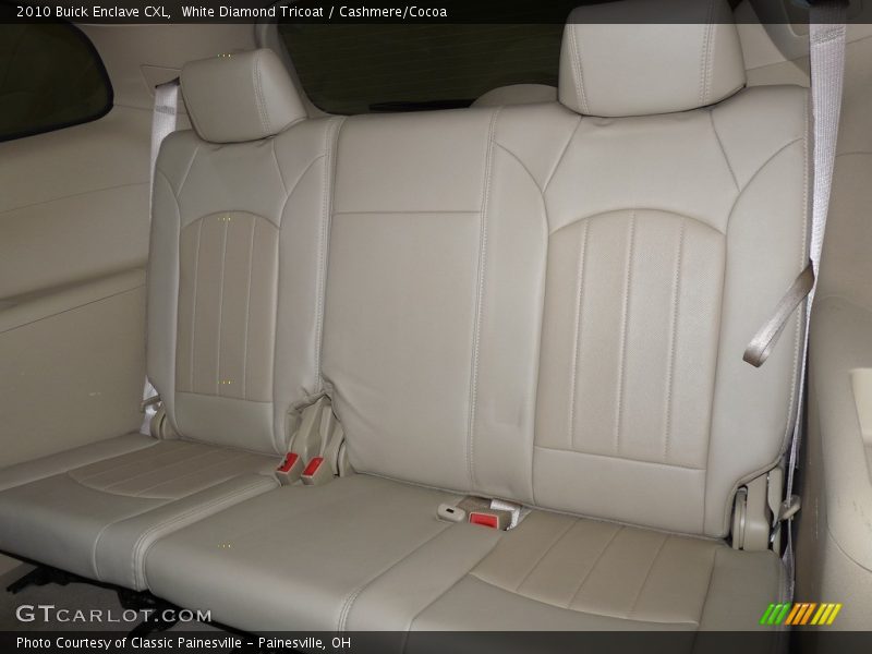 White Diamond Tricoat / Cashmere/Cocoa 2010 Buick Enclave CXL