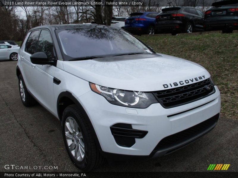 Yulong White / Ebony 2018 Land Rover Range Rover Evoque Landmark Edition