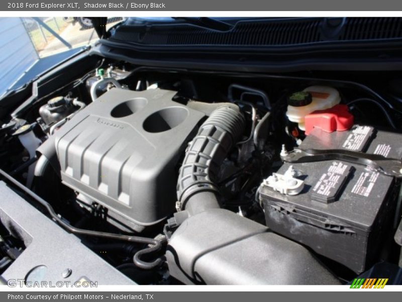 Shadow Black / Ebony Black 2018 Ford Explorer XLT