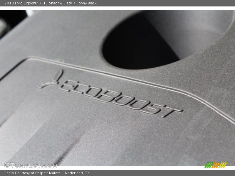 Shadow Black / Ebony Black 2018 Ford Explorer XLT