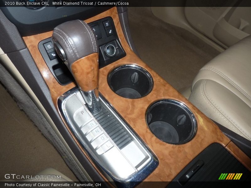 White Diamond Tricoat / Cashmere/Cocoa 2010 Buick Enclave CXL