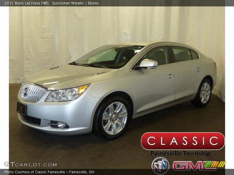 Quicksilver Metallic / Ebony 2012 Buick LaCrosse FWD