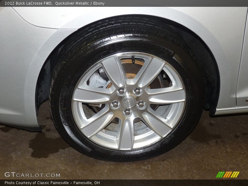 Quicksilver Metallic / Ebony 2012 Buick LaCrosse FWD