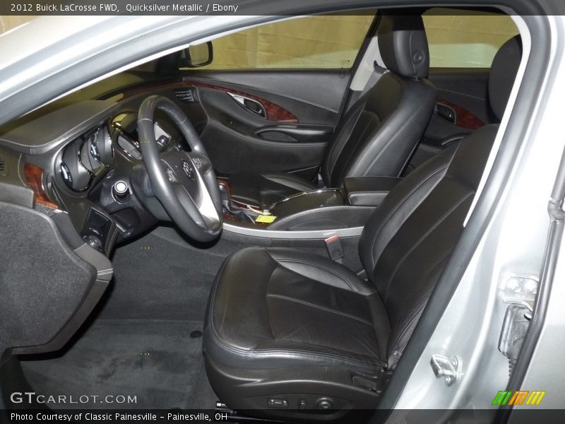 Quicksilver Metallic / Ebony 2012 Buick LaCrosse FWD