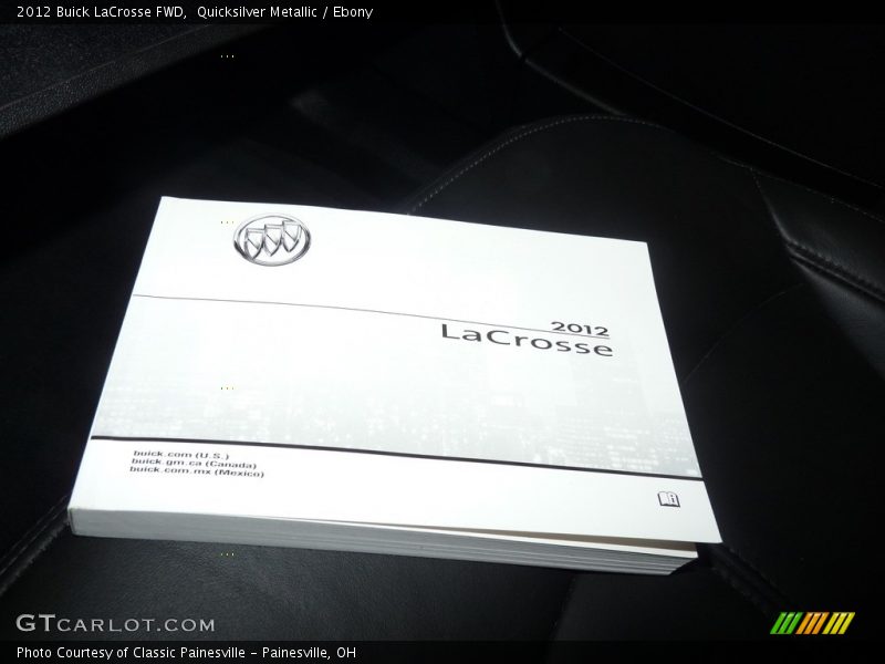 Quicksilver Metallic / Ebony 2012 Buick LaCrosse FWD