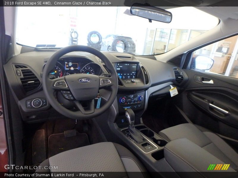 Cinnamon Glaze / Charcoal Black 2018 Ford Escape SE 4WD