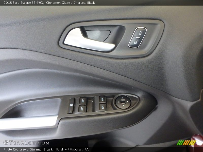 Cinnamon Glaze / Charcoal Black 2018 Ford Escape SE 4WD