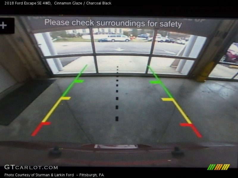 Cinnamon Glaze / Charcoal Black 2018 Ford Escape SE 4WD