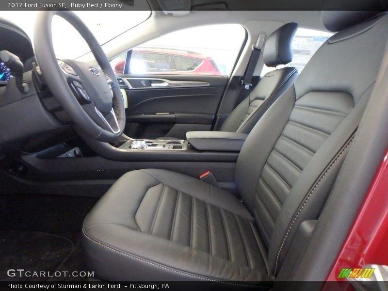 Ruby Red / Ebony 2017 Ford Fusion SE
