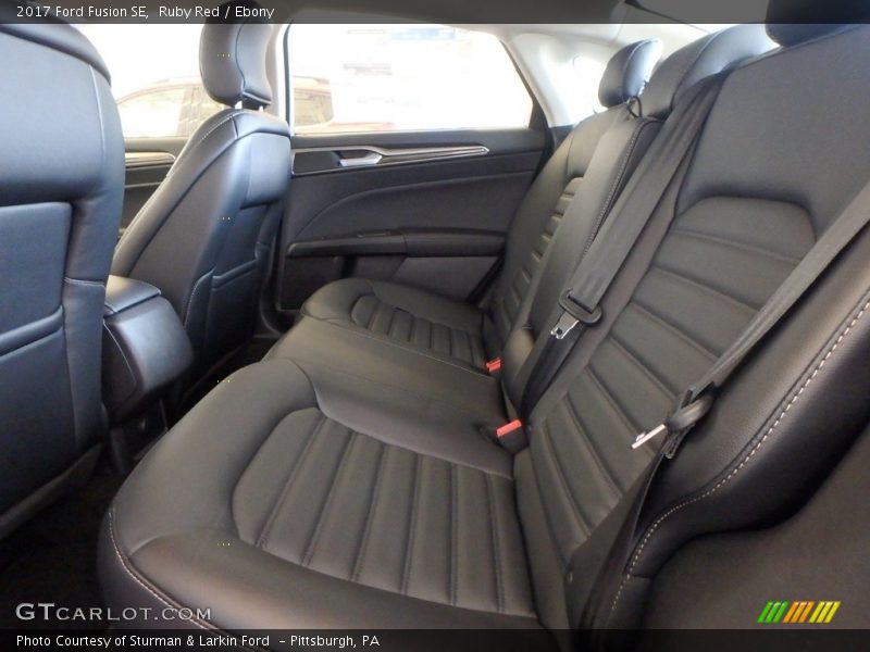 Ruby Red / Ebony 2017 Ford Fusion SE