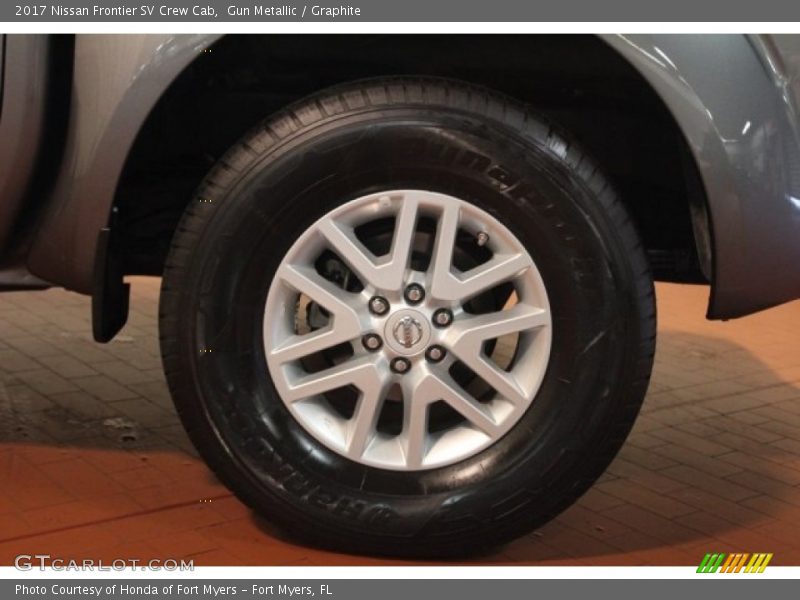 Gun Metallic / Graphite 2017 Nissan Frontier SV Crew Cab