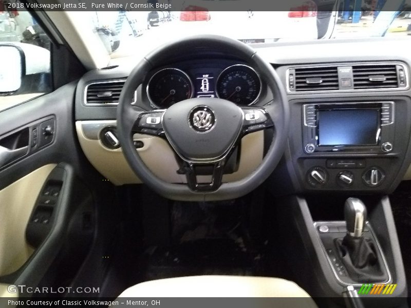 Dashboard of 2018 Jetta SE