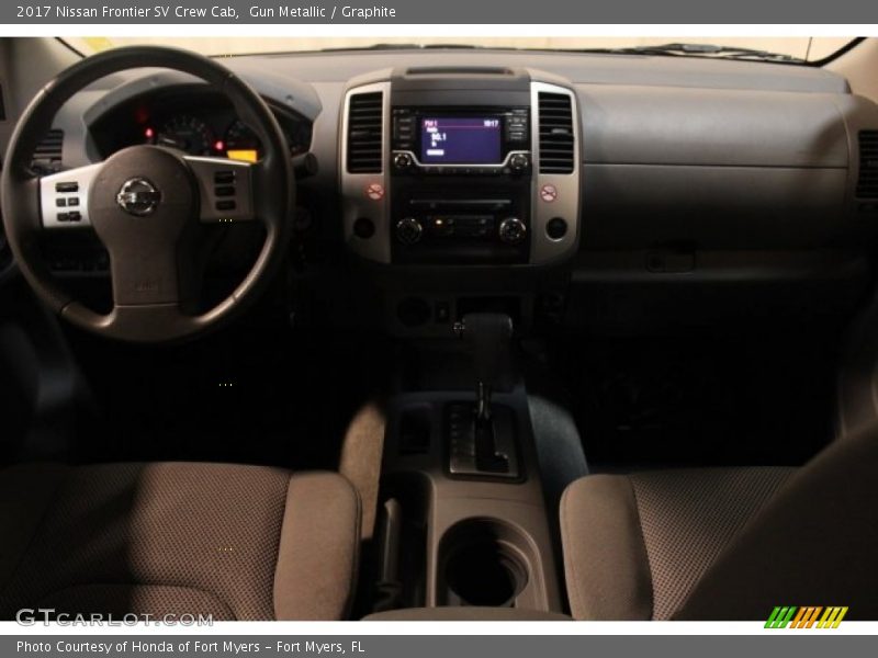 Gun Metallic / Graphite 2017 Nissan Frontier SV Crew Cab