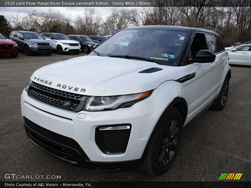 Yulong White / Ebony 2018 Land Rover Range Rover Evoque Landmark Edition