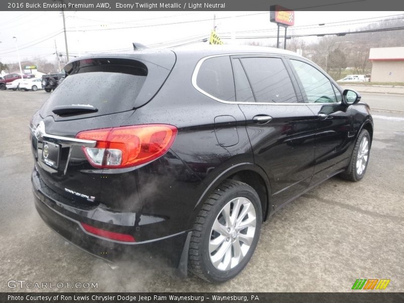 Ebony Twilight Metallic / Light Neutral 2016 Buick Envision Premium AWD