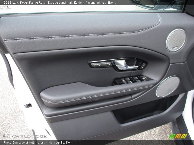 Yulong White / Ebony 2018 Land Rover Range Rover Evoque Landmark Edition