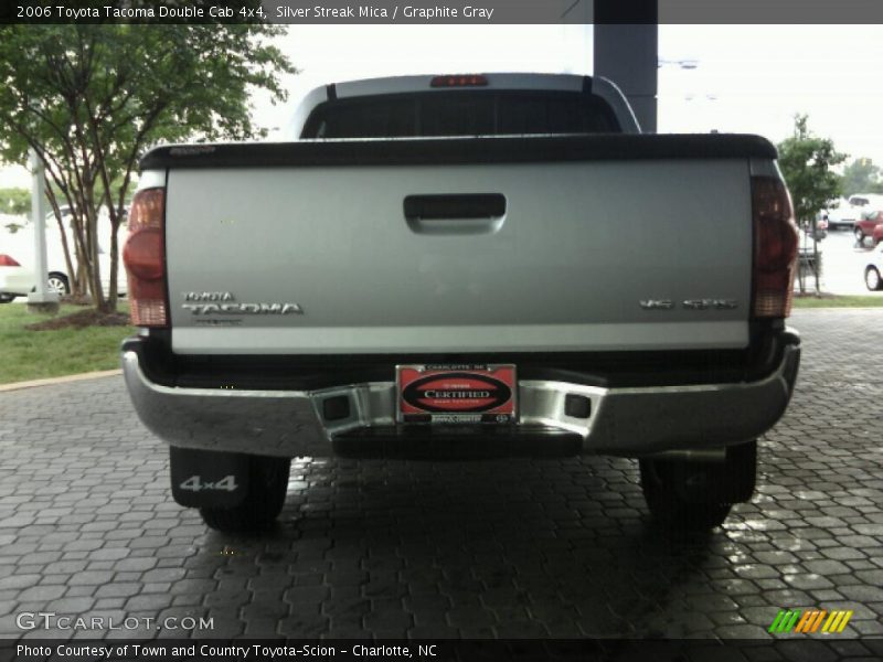 Silver Streak Mica / Graphite Gray 2006 Toyota Tacoma Double Cab 4x4