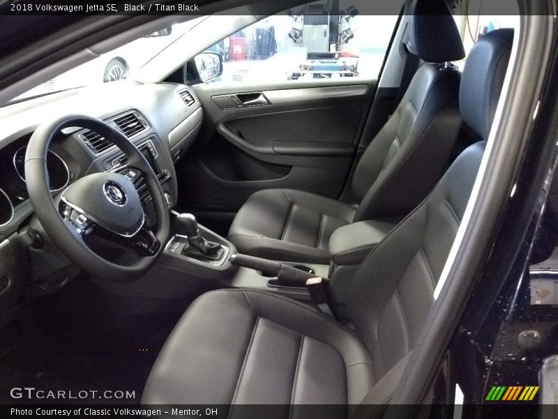 Black / Titan Black 2018 Volkswagen Jetta SE