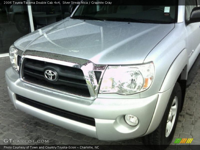 Silver Streak Mica / Graphite Gray 2006 Toyota Tacoma Double Cab 4x4