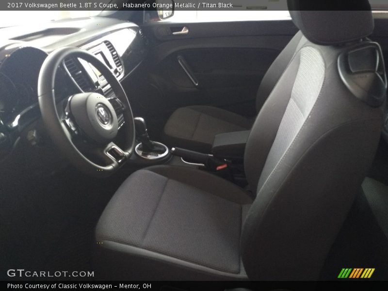 Habanero Orange Metallic / Titan Black 2017 Volkswagen Beetle 1.8T S Coupe