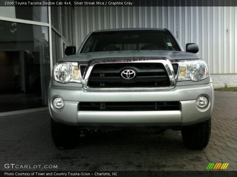 Silver Streak Mica / Graphite Gray 2006 Toyota Tacoma Double Cab 4x4