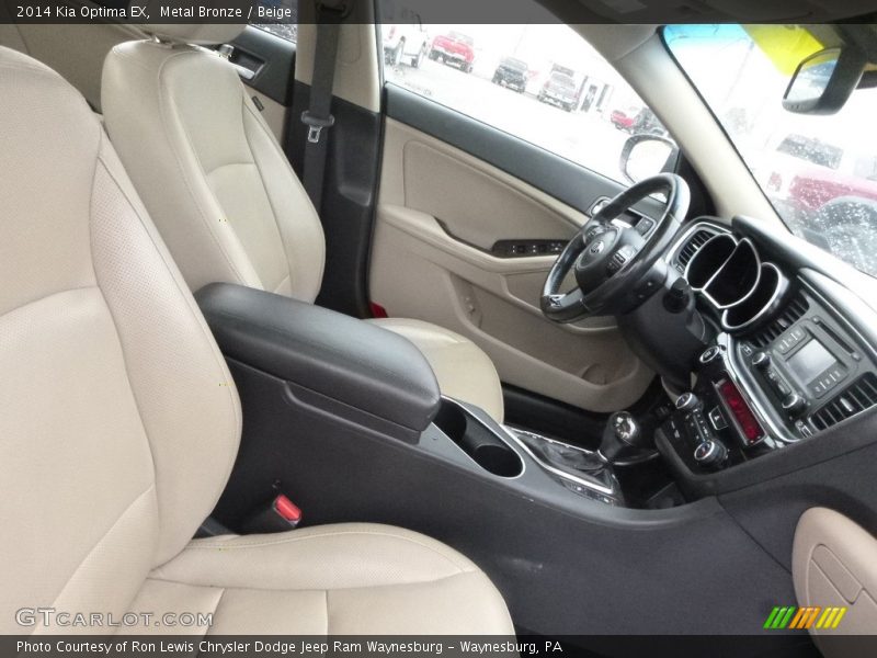 Metal Bronze / Beige 2014 Kia Optima EX