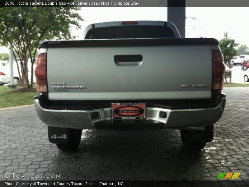 Silver Streak Mica / Graphite Gray 2006 Toyota Tacoma Double Cab 4x4