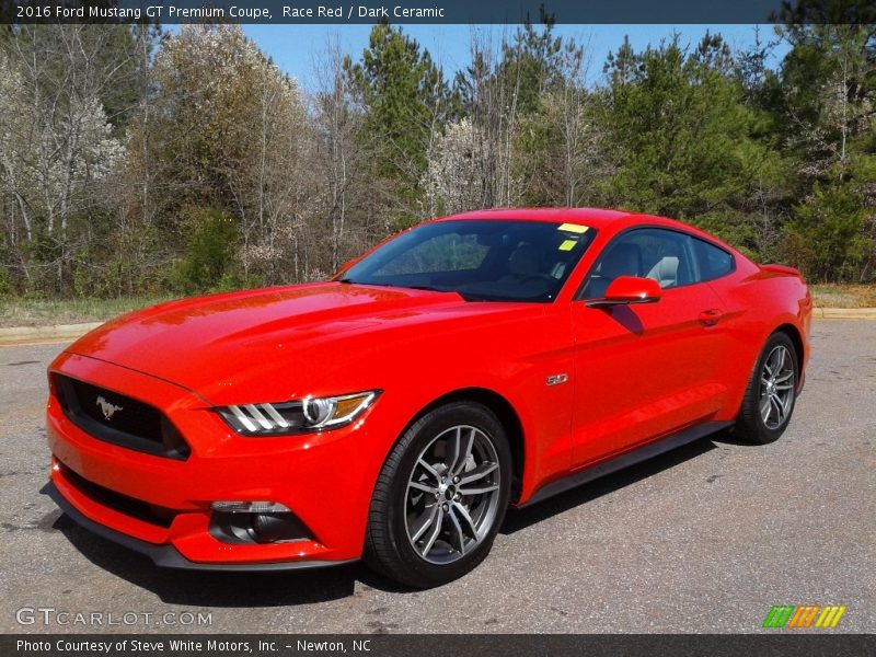 Race Red / Dark Ceramic 2016 Ford Mustang GT Premium Coupe