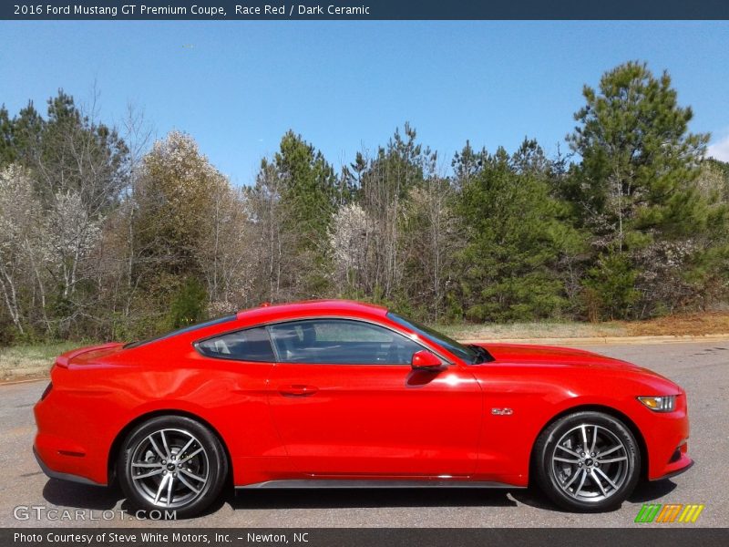 Race Red / Dark Ceramic 2016 Ford Mustang GT Premium Coupe