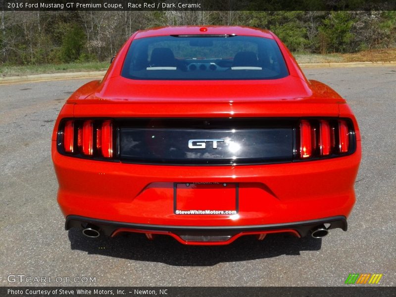 Race Red / Dark Ceramic 2016 Ford Mustang GT Premium Coupe