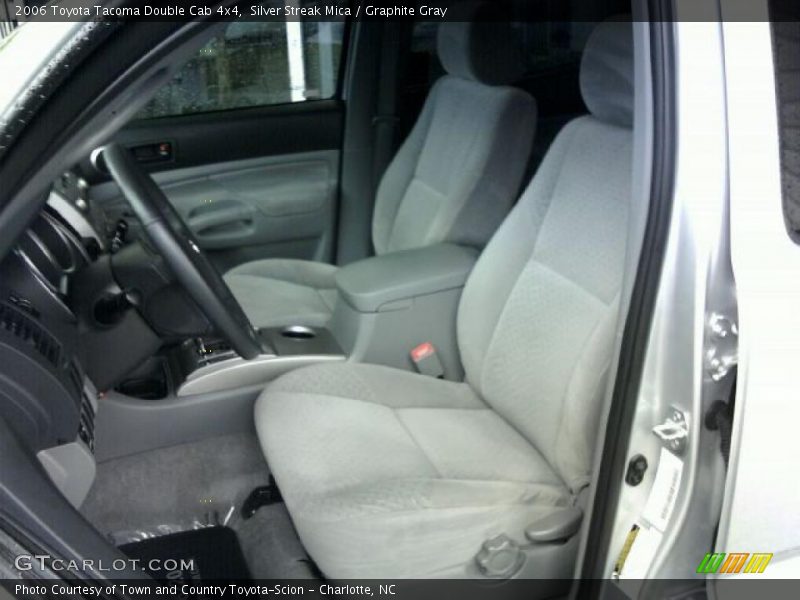 Silver Streak Mica / Graphite Gray 2006 Toyota Tacoma Double Cab 4x4