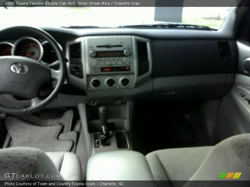 Silver Streak Mica / Graphite Gray 2006 Toyota Tacoma Double Cab 4x4