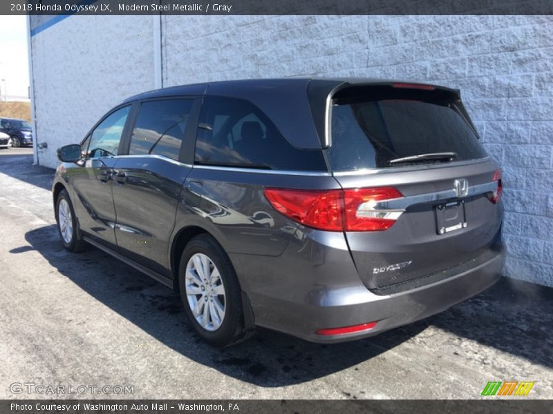 Modern Steel Metallic / Gray 2018 Honda Odyssey LX