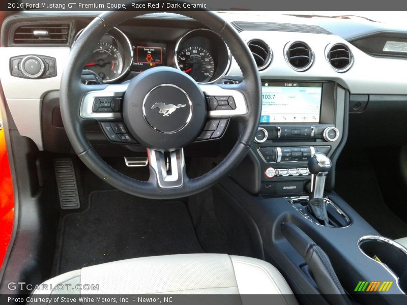 Race Red / Dark Ceramic 2016 Ford Mustang GT Premium Coupe