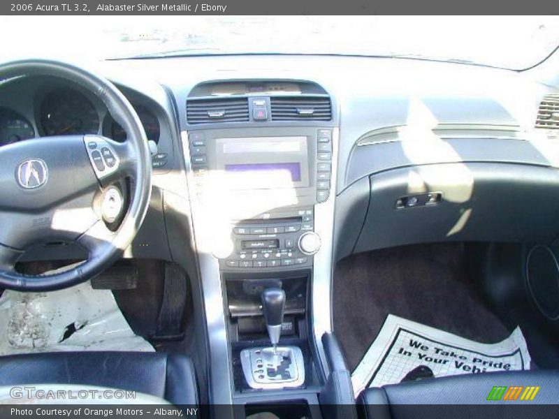 Alabaster Silver Metallic / Ebony 2006 Acura TL 3.2