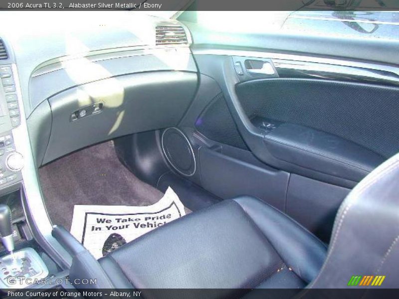 Alabaster Silver Metallic / Ebony 2006 Acura TL 3.2