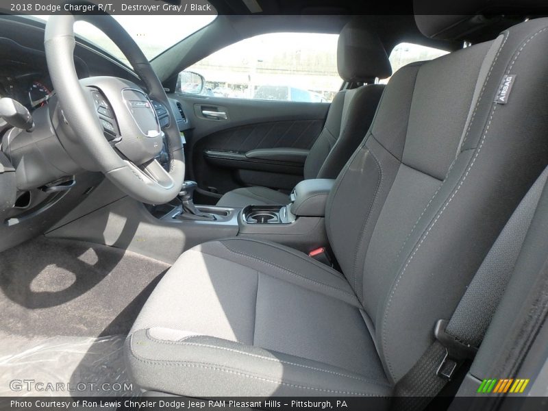 Destroyer Gray / Black 2018 Dodge Charger R/T