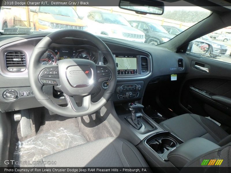 Destroyer Gray / Black 2018 Dodge Charger R/T